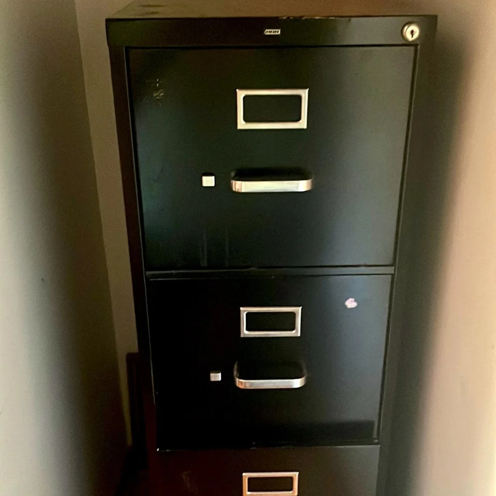 Black dresser